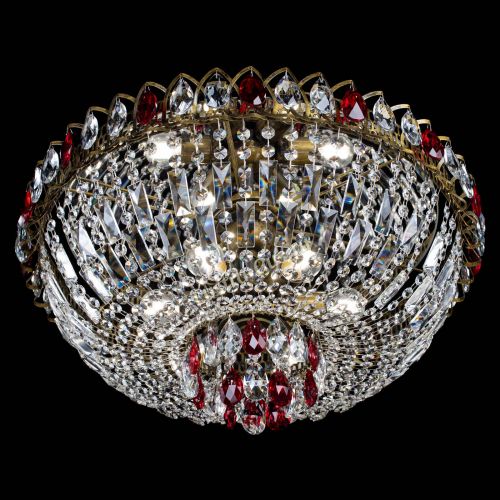 Люстра Астра Бутон №6 под бронзу Красная в Симферополе Гусь Хрустальный