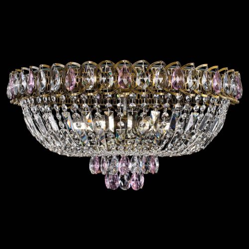 Люстра Астра Бутон №6 под бронзу Розовая в Симферополе Гусь Хрустальный