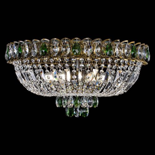 Люстра Астра Бутон №6 под бронзу Зеленая в Симферополе Гусь Хрустальный