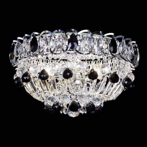 Люстра Астра Шар №3 Черная в Симферополе Гусь Хрустальный