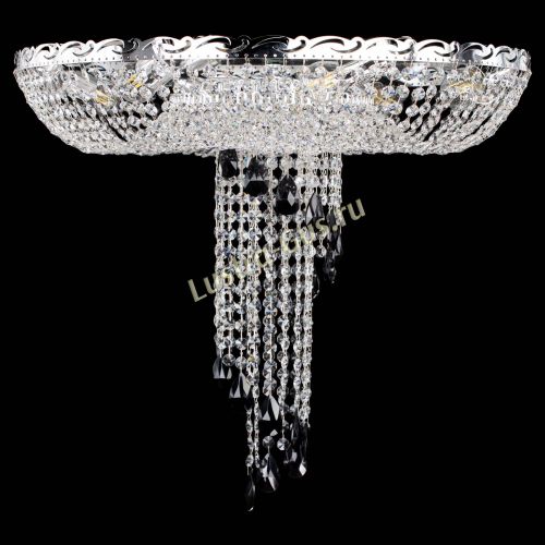 Люстра Диана №1 черная в Симферополе Гусь Хрустальный