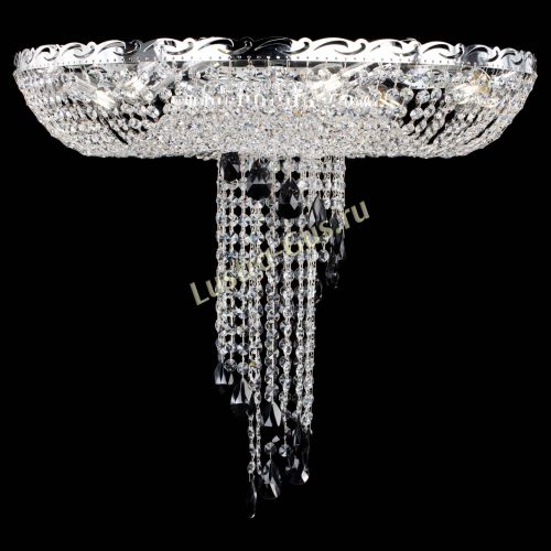 Люстра Диана №1 черная в Симферополе Гусь Хрустальный