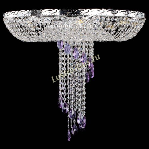 Люстра Диана №1 фиолетовая в Симферополе Гусь Хрустальный