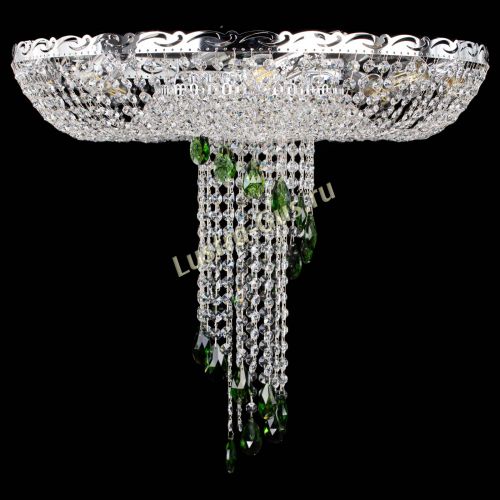 Люстра Диана №1 зеленая в Симферополе Гусь Хрустальный