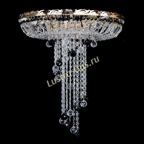 Люстра Диана №6 Шар 30 черная в Симферополе Гусь Хрустальный