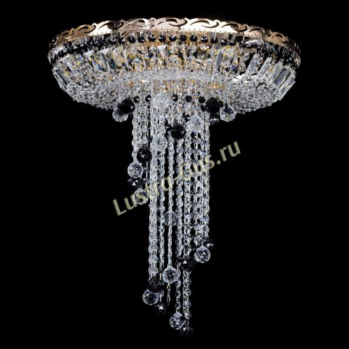 Люстра Диана №6 Шар 30 черная в Симферополе Гусь Хрустальный