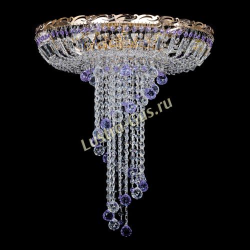 Люстра Диана №6 Шар 30 фиолетовая в Симферополе Гусь Хрустальный