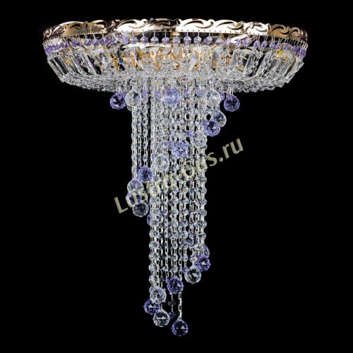 Люстра Диана №6 Шар 30 фиолетовая в Симферополе Гусь Хрустальный