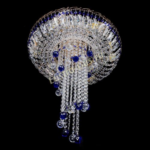 Люстра Диана №6 Шар 30 синяя в Симферополе Гусь Хрустальный