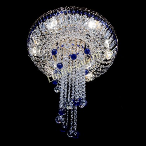 Люстра Диана №6 Шар 30 синяя в Симферополе Гусь Хрустальный