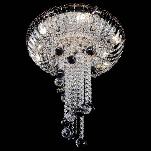 Люстра Диана №6 Шар 40 черная в Симферополе Гусь Хрустальный