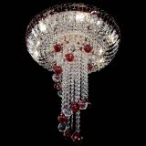 Люстра Диана №6 Шар 40 красная в Симферополе