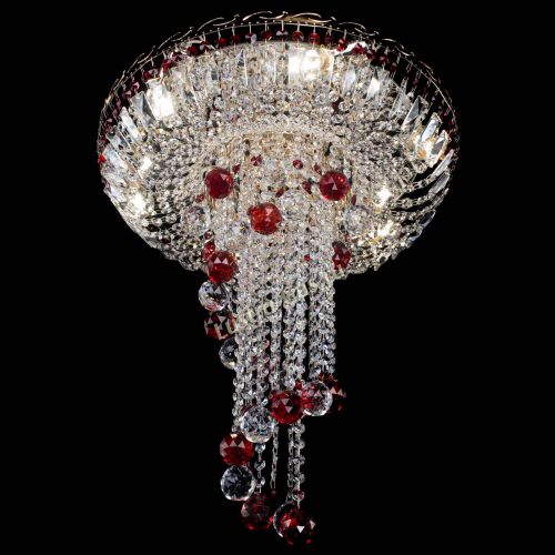 Люстра Диана №6 Шар 40 красная в Симферополе Гусь Хрустальный
