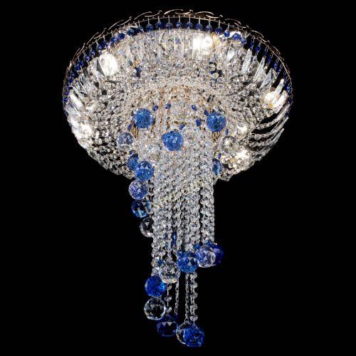 Люстра Диана №6 Шар 40 синяя в Симферополе Гусь Хрустальный