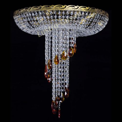 Люстра Диана №6 журавлик чайная под бронзу  в Симферополе Гусь Хрустальный