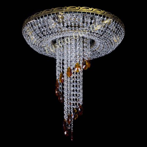 Люстра Диана №6 журавлик чайная под бронзу  в Симферополе Гусь Хрустальный