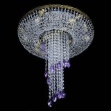 Люстра Диана №6 журавлик фиолетовая под бронзу  в Симферополе