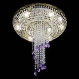 Люстра Диана №6 журавлик фиолетовая под бронзу  в Симферополе