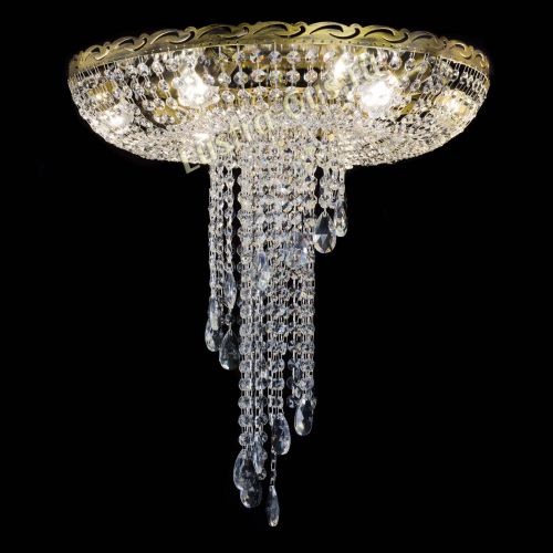 Люстра Диана №6 журавлик под бронзу в Симферополе Гусь Хрустальный