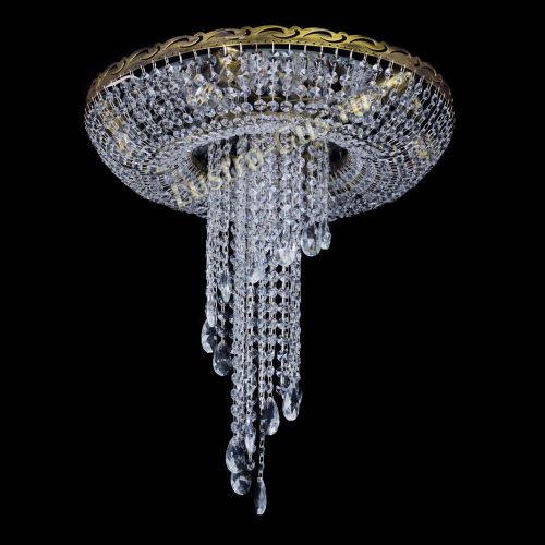 Люстра Диана №6 журавлик под бронзу в Симферополе Гусь Хрустальный