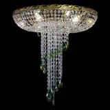 Люстра Диана №6 журавлик зеленая под бронзу  в Симферополе