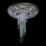 Люстра Диана №6 журавлик зеленая под бронзу  в Симферополе