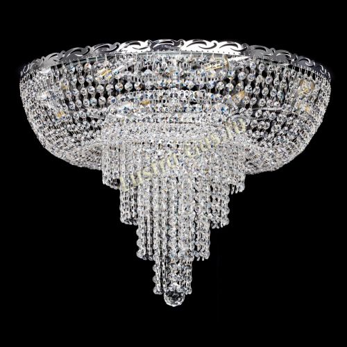 Люстра Диана Пирамида обтикон в Симферополе Гусь Хрустальный