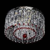 Люстра Диана Пластинка №3 красная в Симферополе