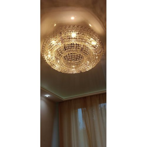 Люстра Двойное Кольцо Классика в Симферополе Гусь Хрустальный