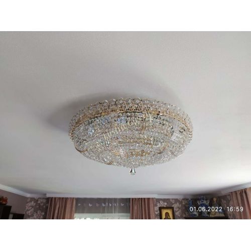 Люстра Двойное Кольцо Классика в Симферополе Гусь Хрустальный