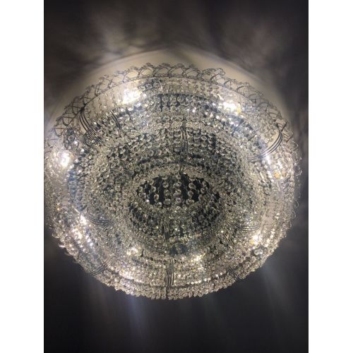 Люстра Двойное Кольцо Классика в Симферополе Гусь Хрустальный