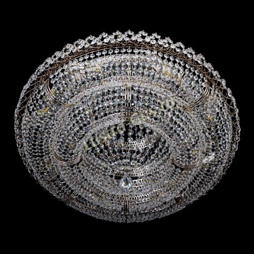 Люстра Двойное Кольцо Классика в Симферополе Гусь Хрустальный