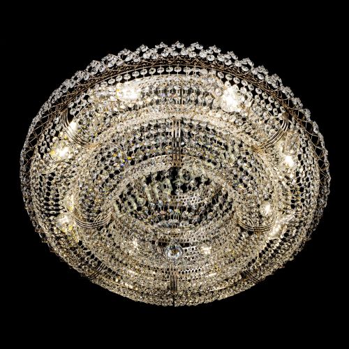 Люстра Двойное Кольцо Классика в Симферополе Гусь Хрустальный