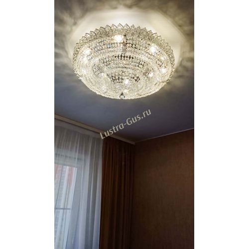 Люстра Двойное Кольцо Классика в Симферополе Гусь Хрустальный