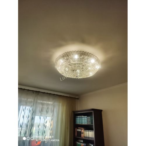 Люстра Двойное Кольцо Классика в Симферополе Гусь Хрустальный