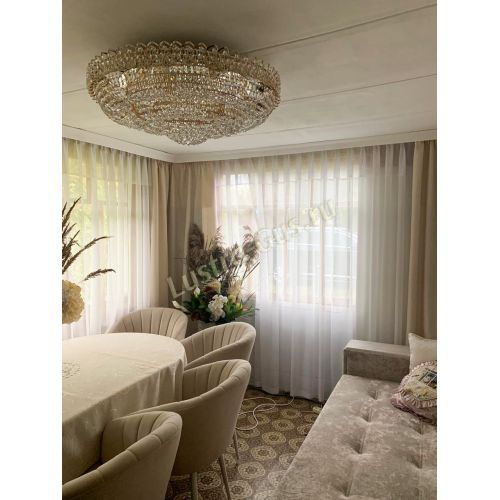 Люстра Двойное Кольцо Классика в Симферополе Гусь Хрустальный