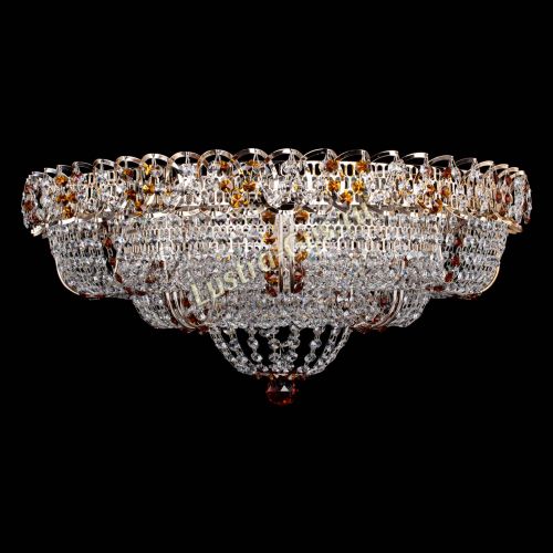 Люстра Двойное Кольцо Классика №6 чайная в Симферополе Гусь Хрустальный