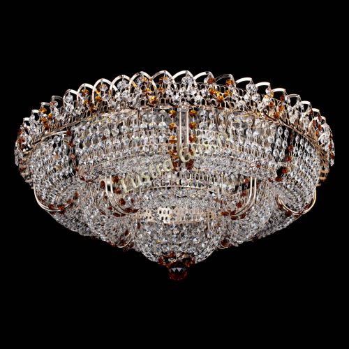 Люстра Двойное Кольцо Классика №6 чайная в Симферополе Гусь Хрустальный