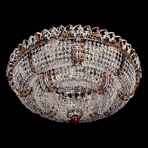 Люстра Двойное Кольцо Классика №6 чайная в Симферополе Гусь Хрустальный