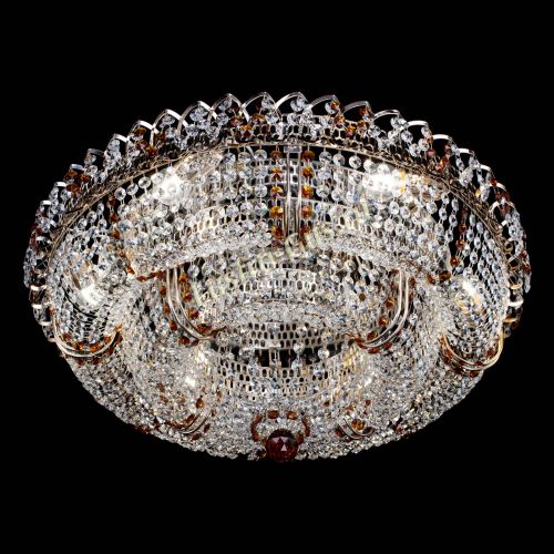 Люстра Двойное Кольцо Классика №6 чайная в Симферополе Гусь Хрустальный