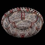 Люстра Двойное Кольцо Классика №6 красная в Симферополе