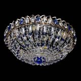 Люстра Двойной Купол синий в Симферополе