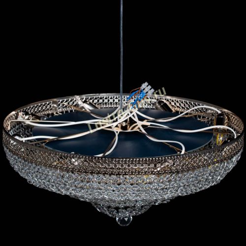 Люстра Двойное Кольцо Венеция оптикон в Симферополе Гусь Хрустальный