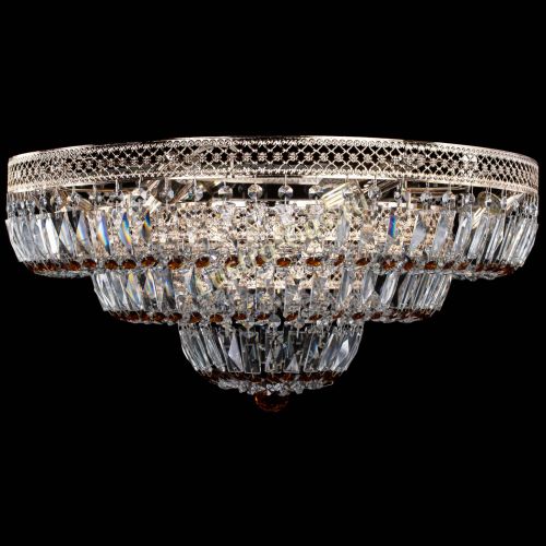 Люстра Двойное Кольцо Венеция чайная в Симферополе Гусь Хрустальный