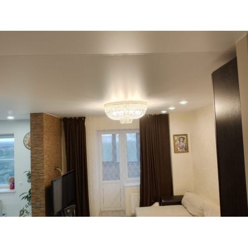 Люстра Эдна №8 (с плотным прилеганием к потолку) в Симферополе Гусь Хрустальный