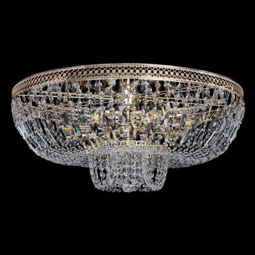 Люстра Эдна №8 (с плотным прилеганием к потолку) в Симферополе Гусь Хрустальный