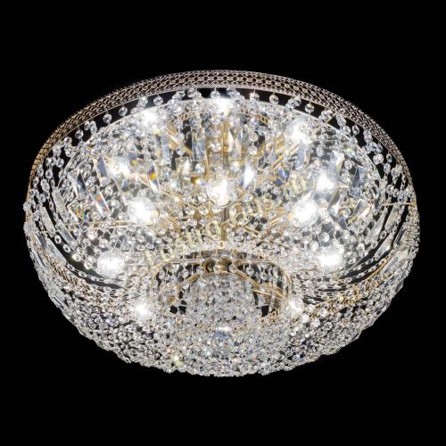 Люстра Эдна №8 (с плотным прилеганием к потолку) в Симферополе Гусь Хрустальный