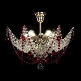 Люстра Элина №2 красная в Симферополе