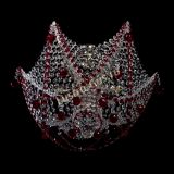 Люстра Элина №2 красная в Симферополе