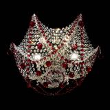 Люстра Элина №2 красная в Симферополе